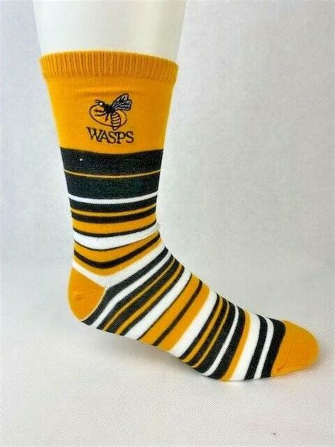 wasps rugby socks
